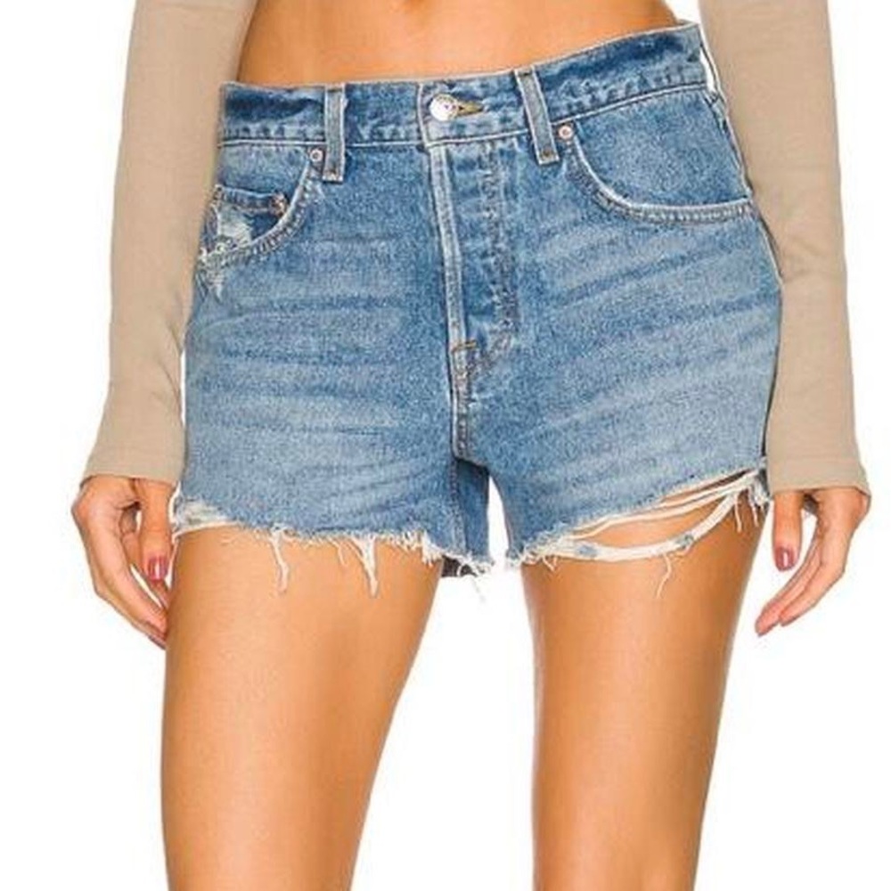 Grlfriend Denim Shorts